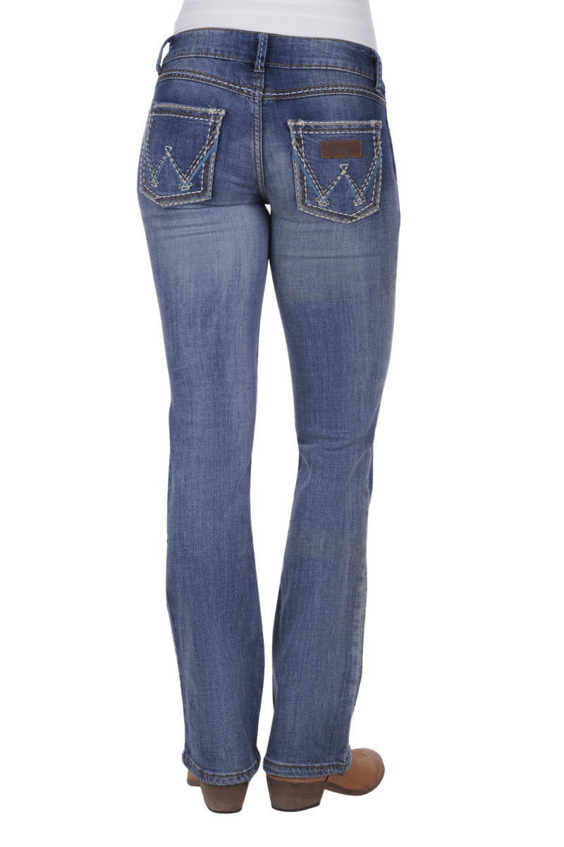 Wrangler - Retro Low Rise Boot Cut Jean - Sadie - 34
