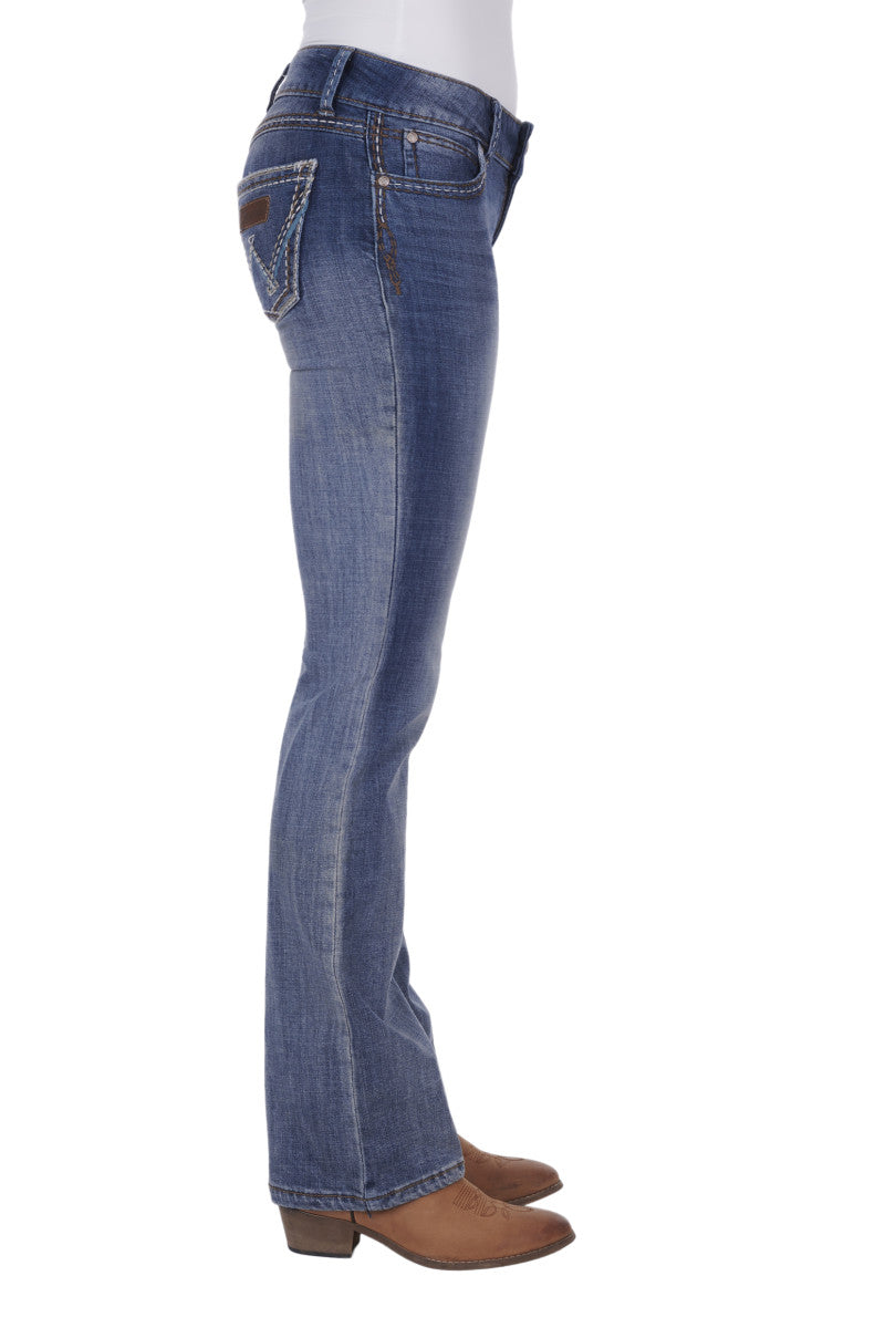 Wrangler - Retro Low Rise Boot Cut Jean - Sadie - 34