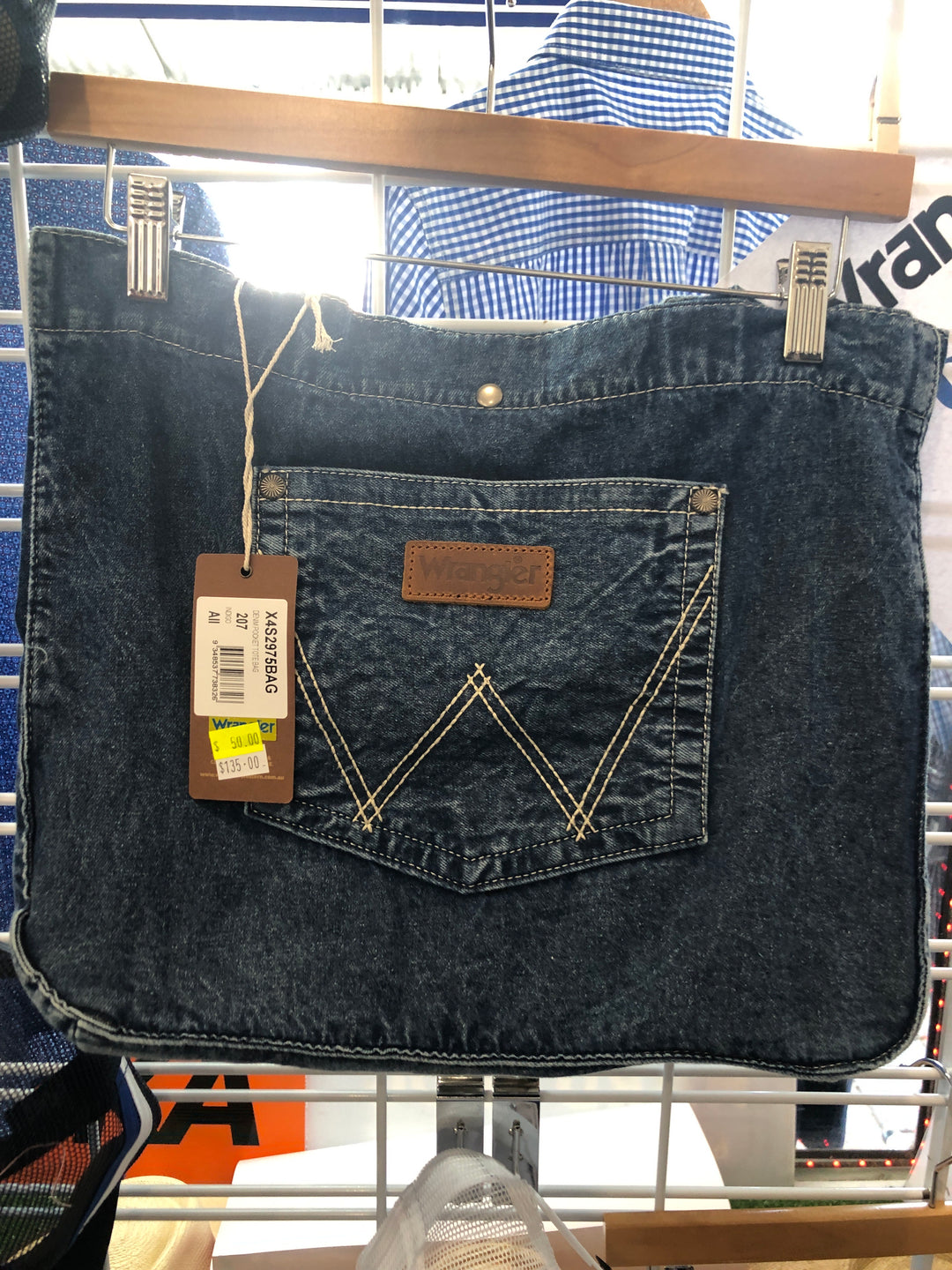 Wrangler - Denim Pocket Tote