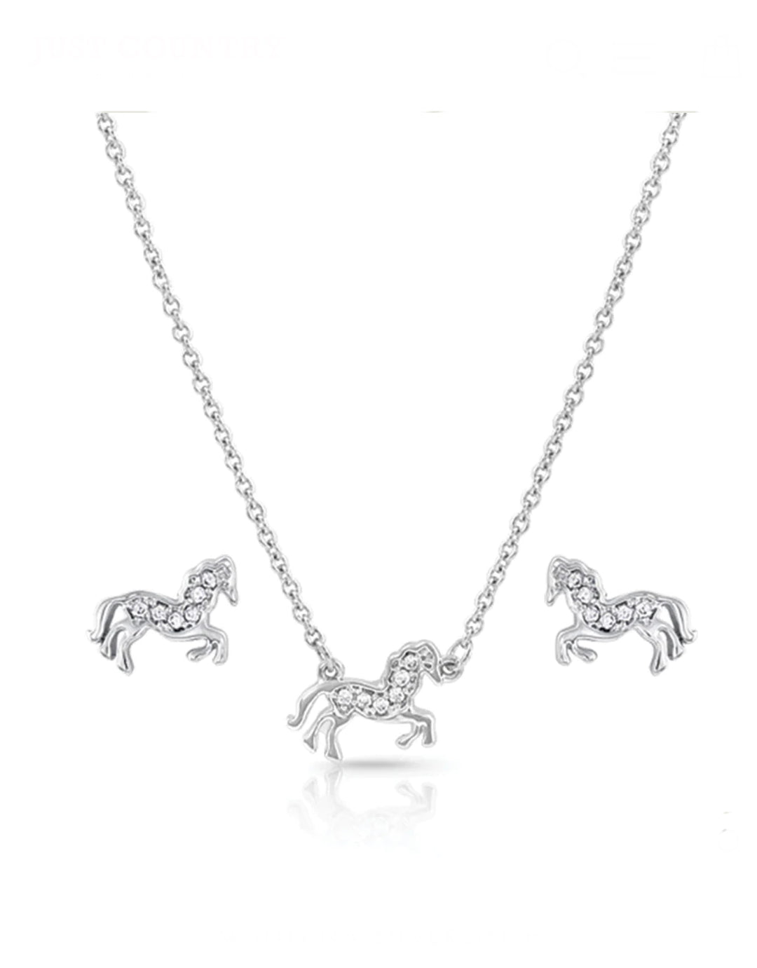Montana Silversmiths - All the Pretty Horses Jewellery Set