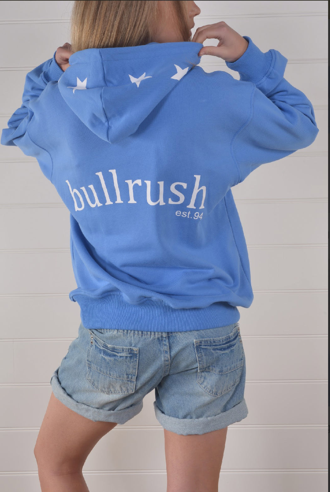 Bullrush -BR Hoodie in Blue