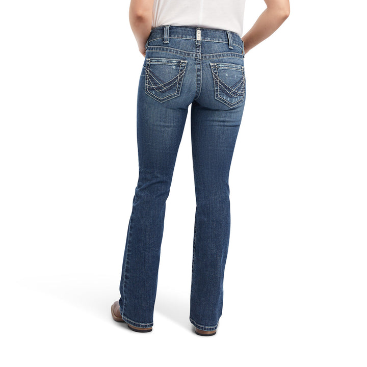 Ariat - Womens R.E.A.L mid rise Raquel Boot Cut in Canadian