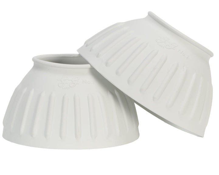 GG Australia - Ribbed Bell Boots in White