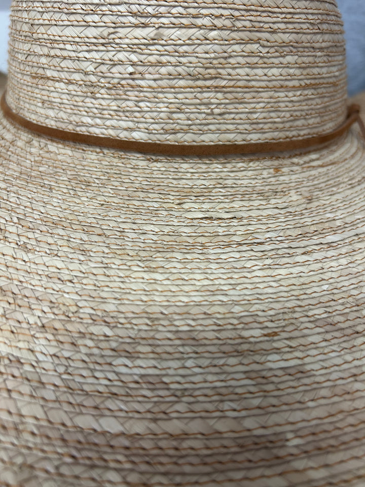 Sunbody Hats - Reata 3 OAK Guatemalan standard palm leaf Hat
