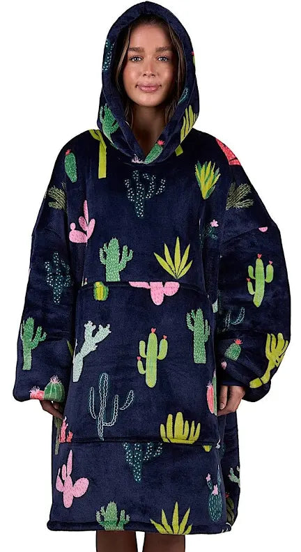 Pure Western - Adults Cactus Snuggle Hoodie
