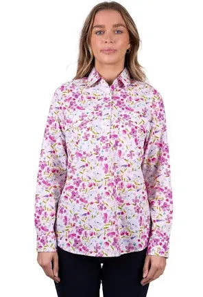 Hard Slog - Women's Evae 1/2 Placket Long Sleeve Shirt W25