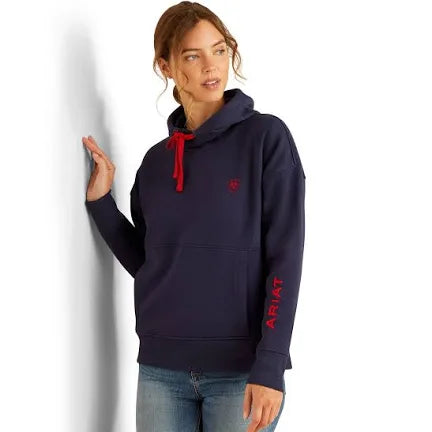 Ariat - Womens Rabere Hoodie in Navy Eclipse
