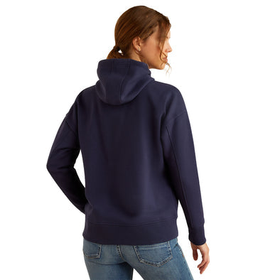 Ariat - Womens Rabere Hoodie in Navy Eclipse
