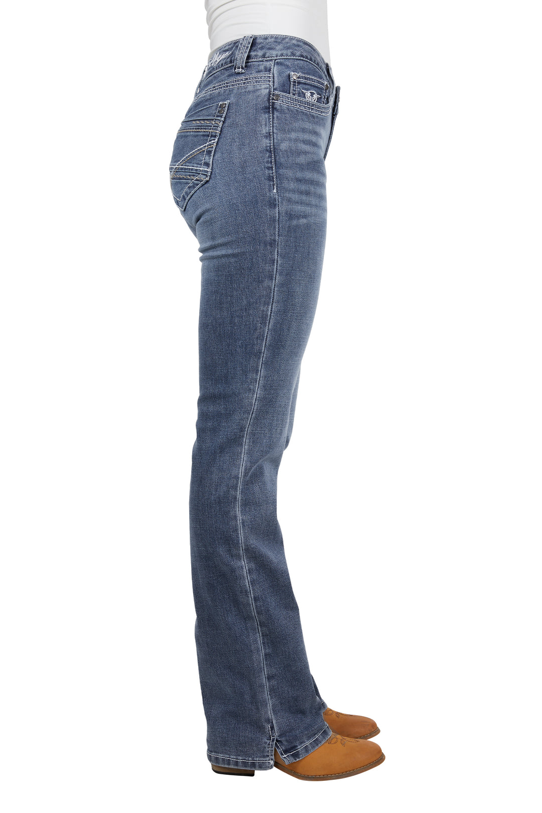 Bullzye - Womens Azalea Boot Cut Jeans