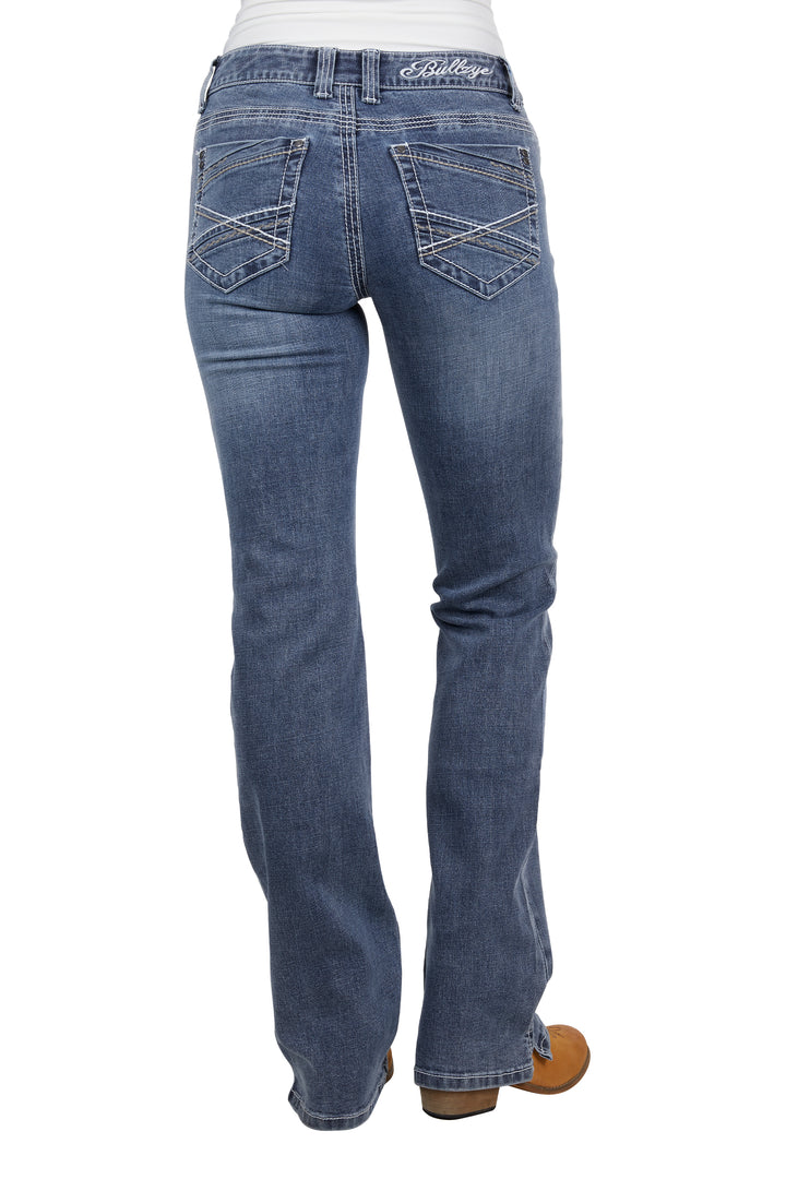 Bullzye - Womens Azalea Boot Cut Jeans