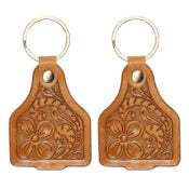 TDE - Tooling Leather Cattle Tag Keyring – CA17