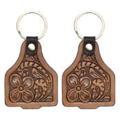 TDE - Tooling Leather Cattle Tag Keyring – CA17
