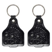 TDE - Tooling Leather Cattle Tag Keyring – CA17