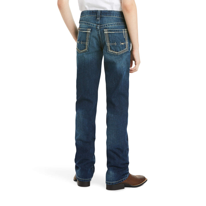 Ariat - Boys B5 Slim Boundary Stackable Straight Leg in Cyclone