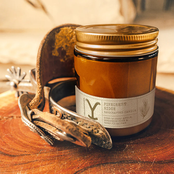 Tru Western - Yellowstone Pinecrest Ridge Wax Candle 8oz