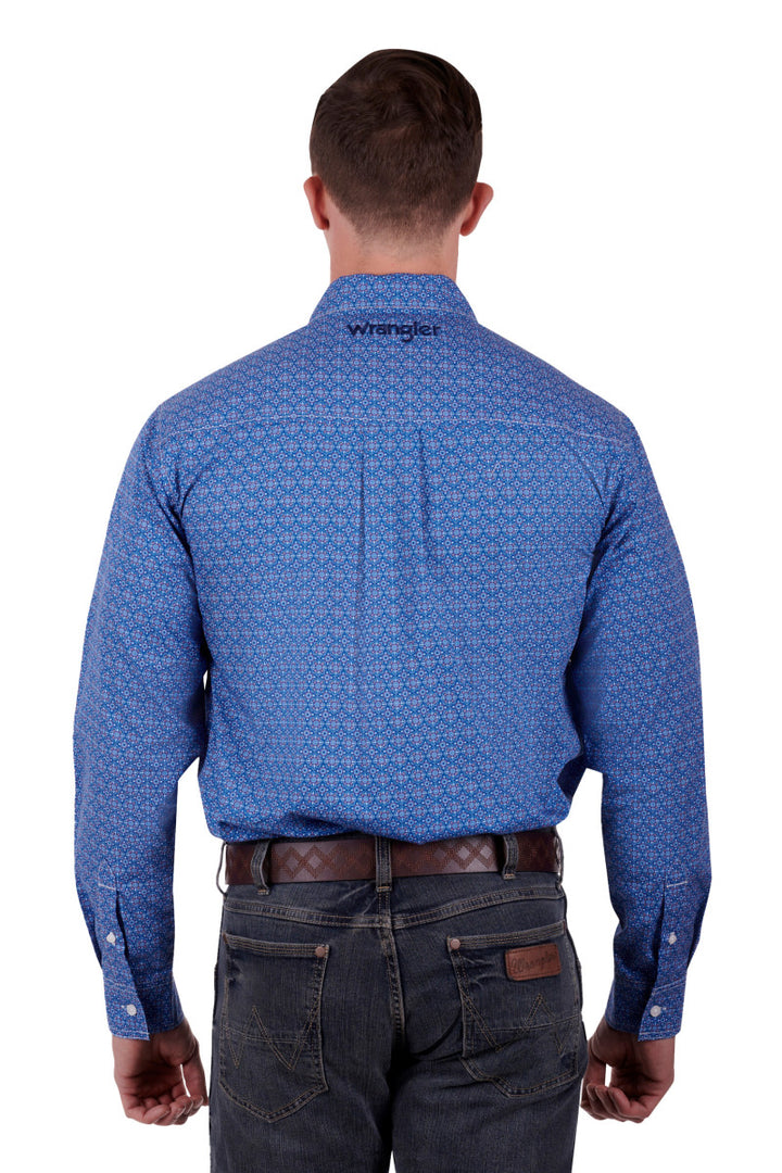 Wrangler - Mens Declan Long Sleeve Shirt