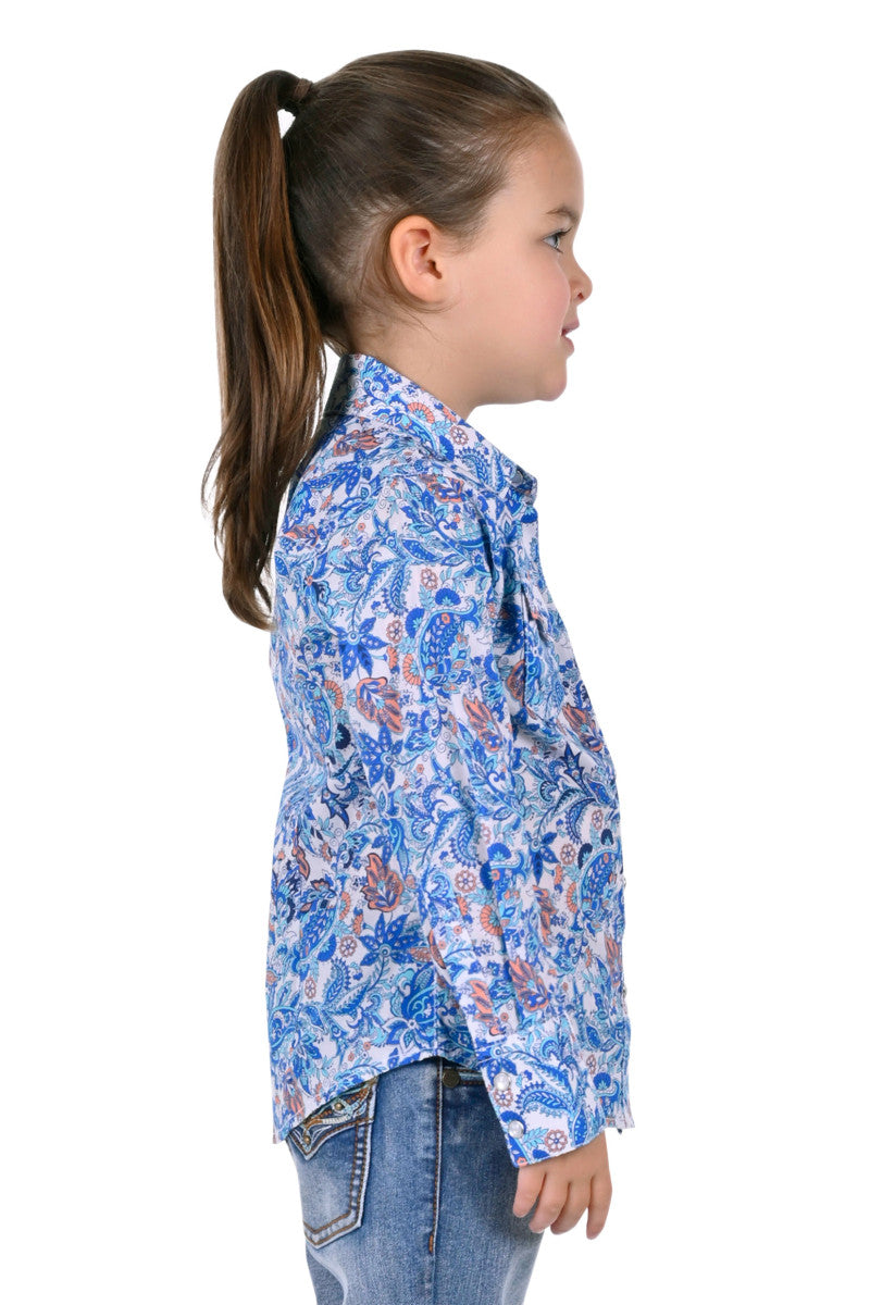 Pure Western - Girls Frances Long Sleeve Shirt