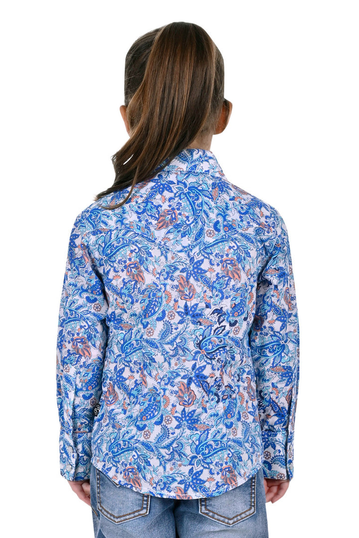 Pure Western - Girls Frances Long Sleeve Shirt