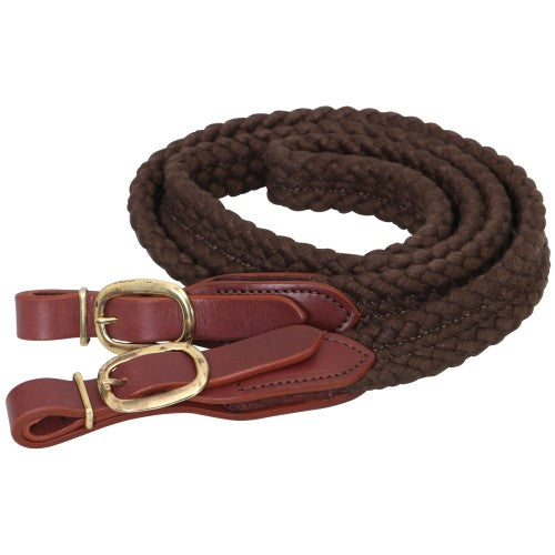 Cottonfields - Polocrosse Reins in Brown
