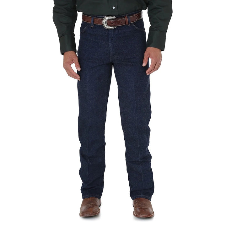 Wrangler - Mens Cowboy Cut Stretch Regular Fit Jean 36" leg