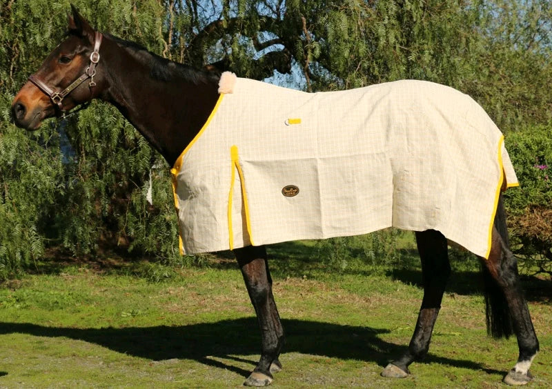 Showcraft - Gold Canvas Rug