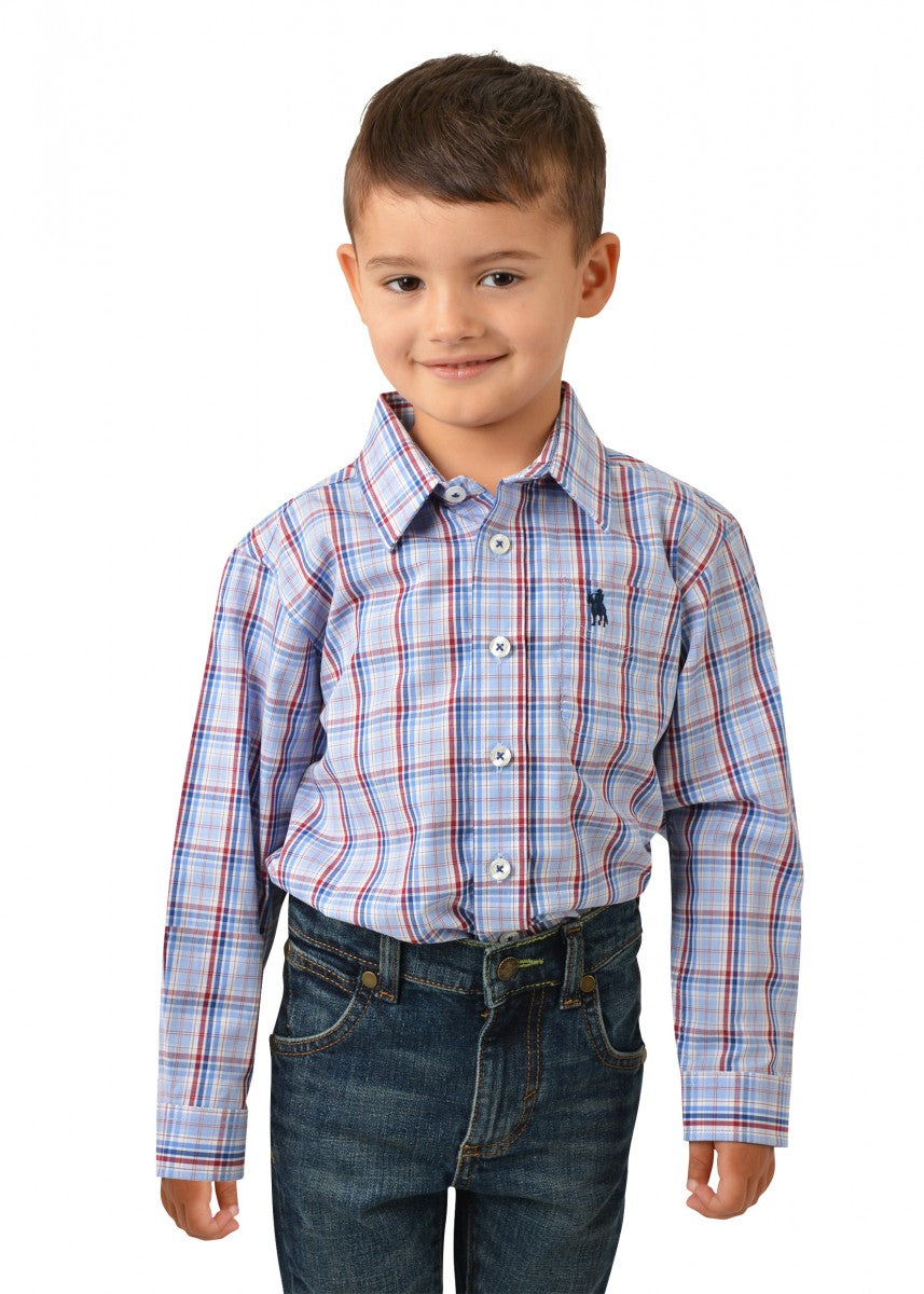 Thomas Cook - Boys Rundel Check Long Sleeve Shirt