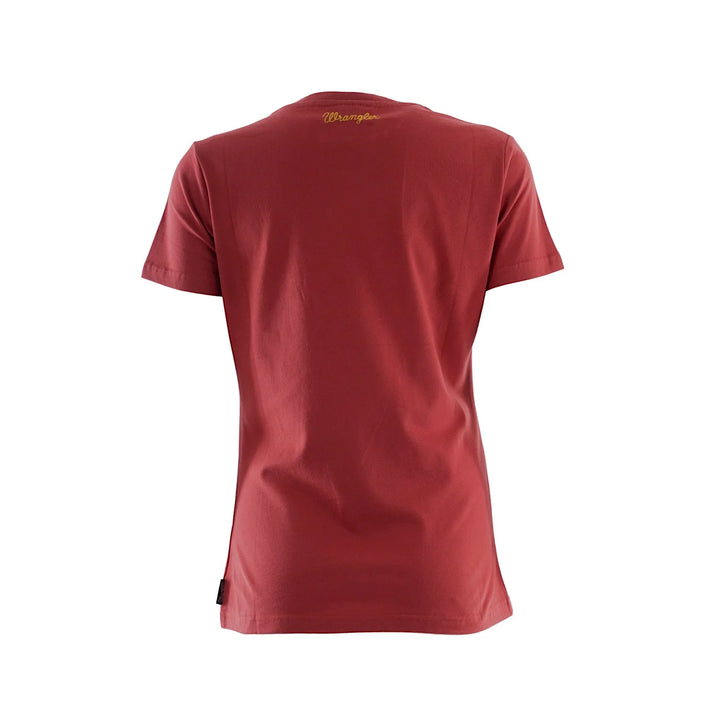 Wrangler - Womens Lasso Tee in Rust