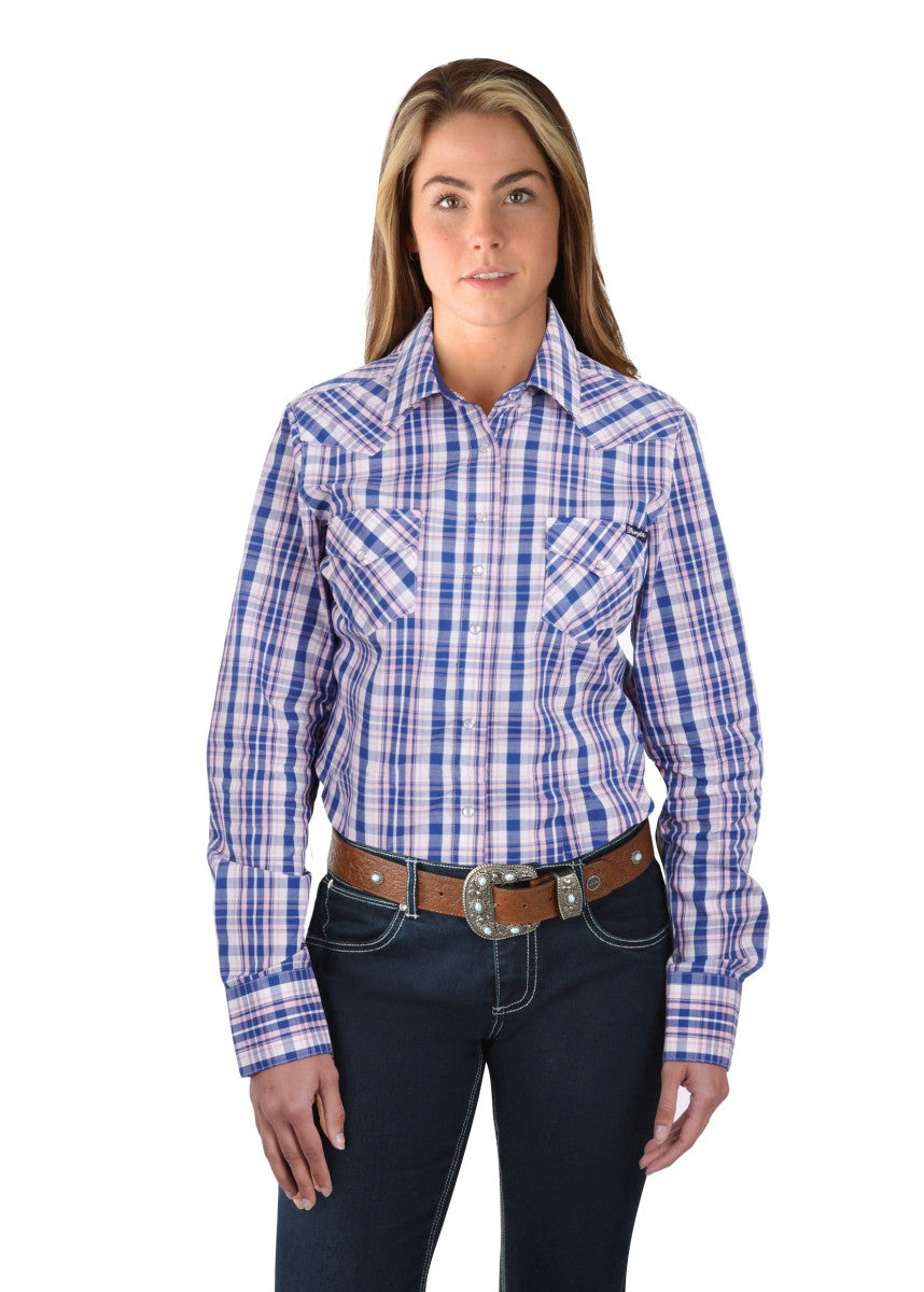 Wrangler - Ladies Isabelle Long Sleeve Shirt