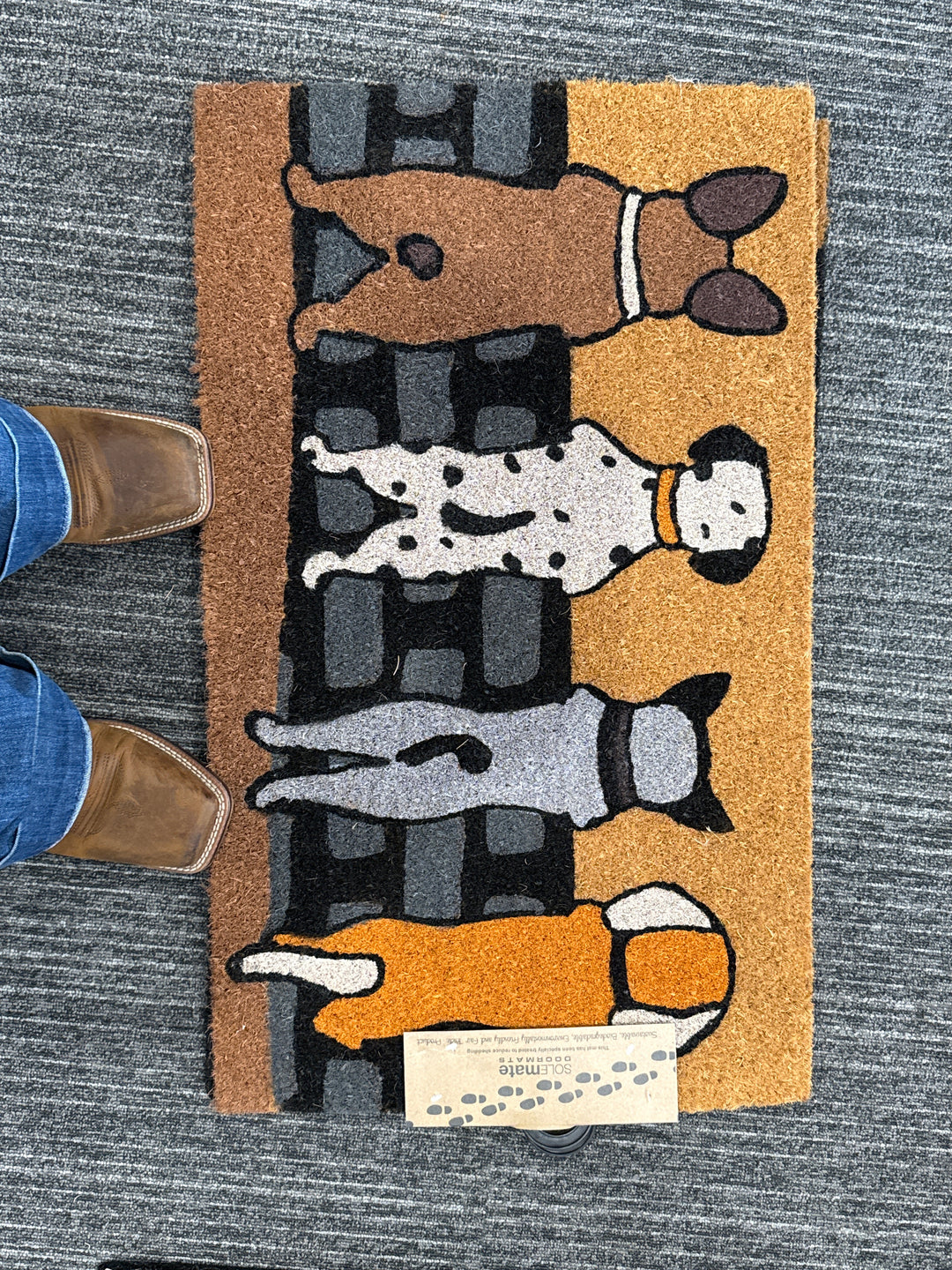SOLEMATE DOORMAT - Barndogs 45 x 75
