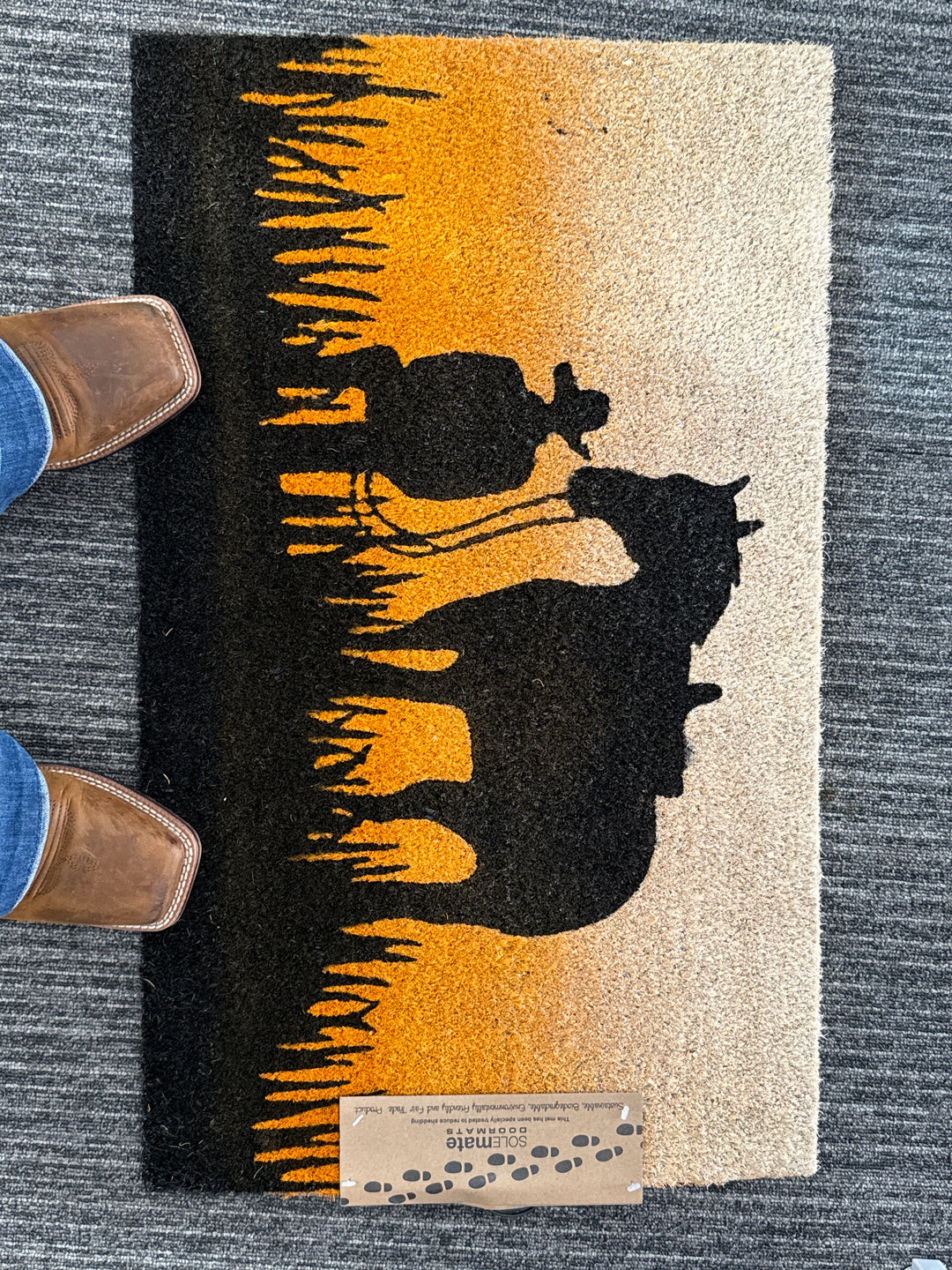 SOLEMATE DOORMAT - Horse Silhouette 45 x 75