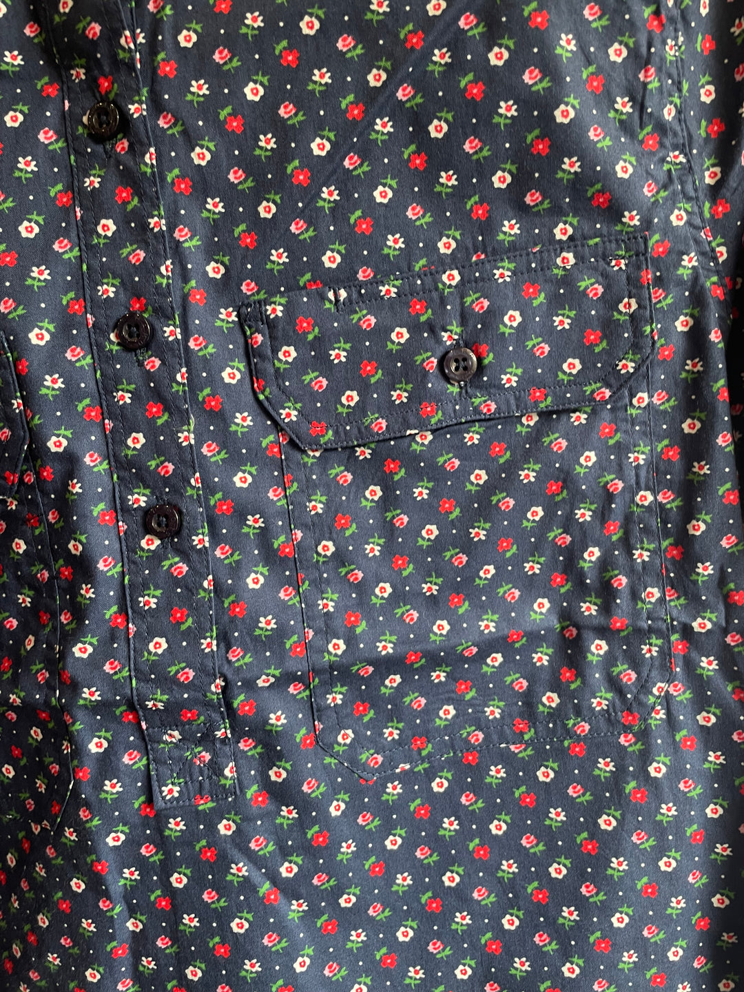Hard Slog - WOMENS FIORA 1/2 BUTTON LONG SLEEVE SHIRT S26