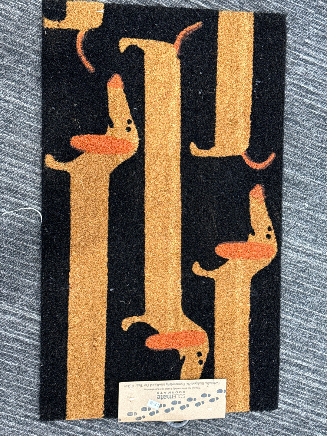 SOLEMATE DOORMAT - Dachshunds 45 x 75