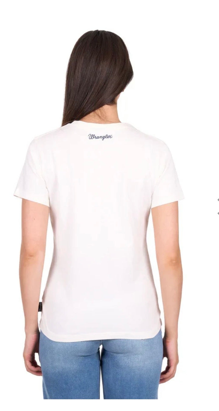Wrangler  - WOMENS VANESSA SHORT SLEEVE TEE W26