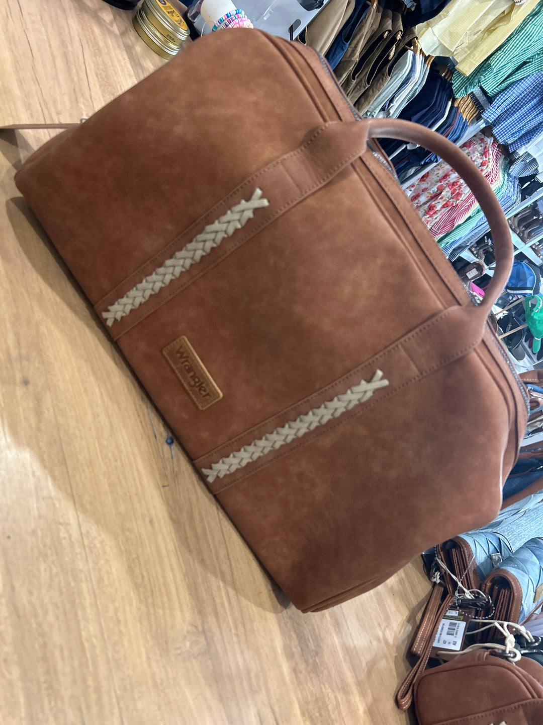 Wrangler - WHIPSTITCH DUFFLE BAG