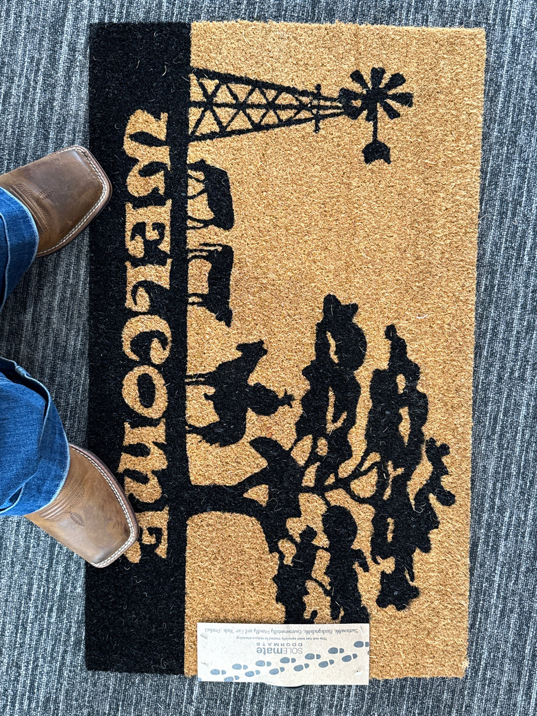 SOLEMATE DOORMAT - Welcome Country 45 x 75