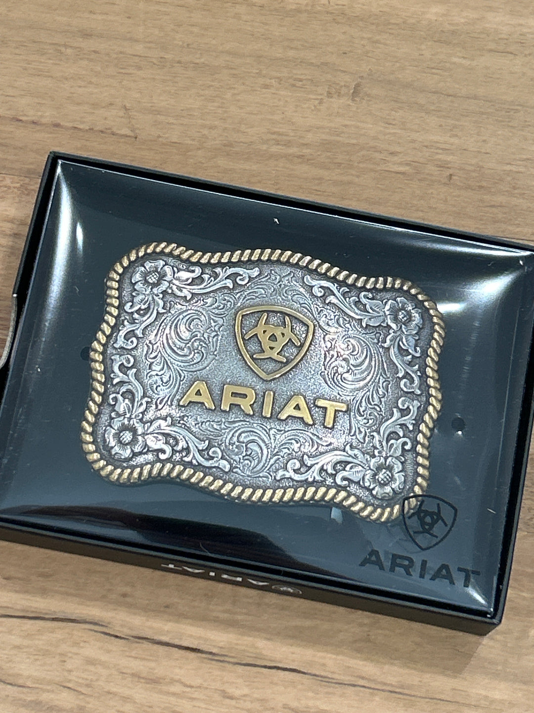 Ariat - Antique Silver and Gold Buckle