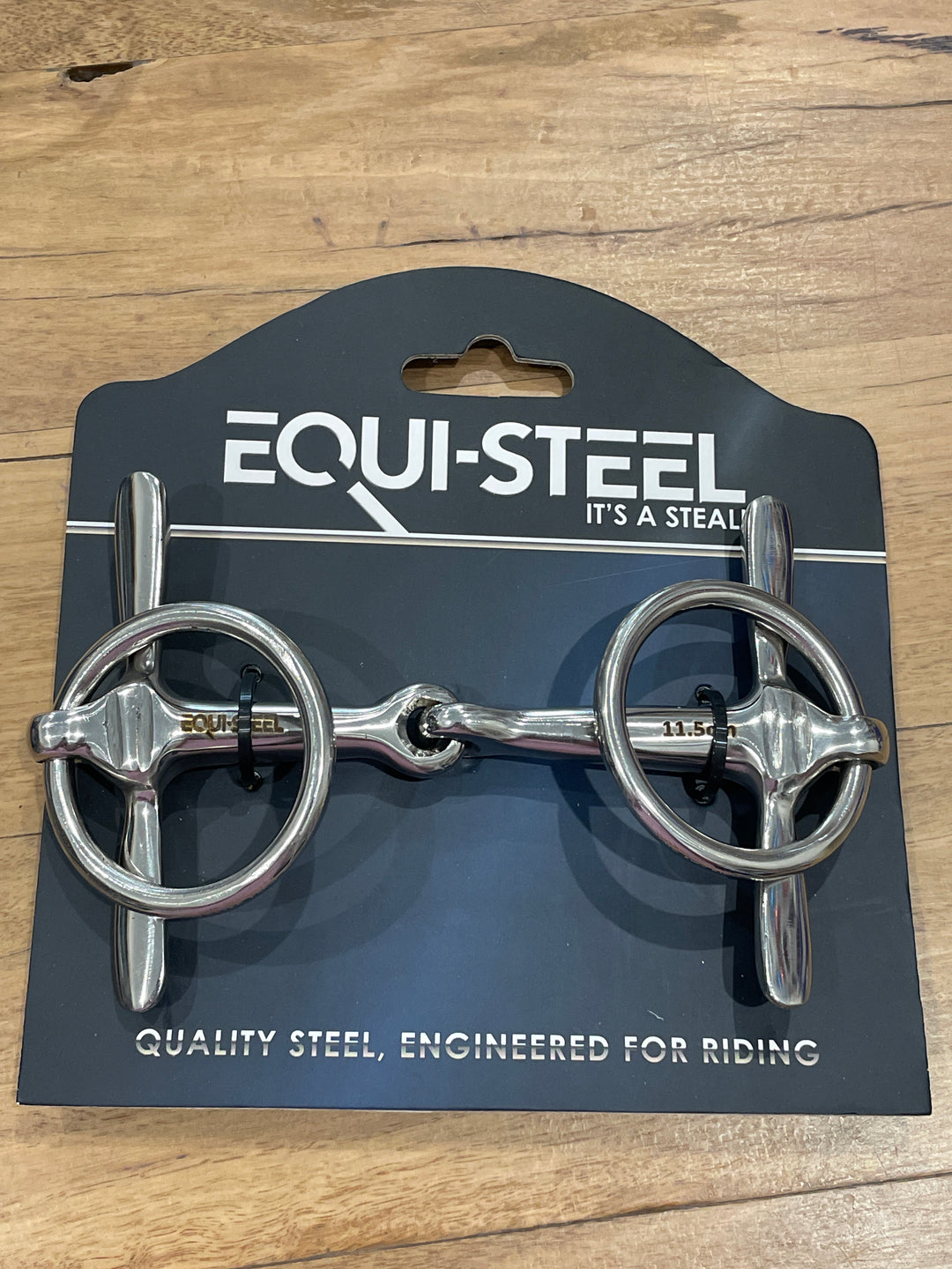 Saddlery Trading Company - Equisteel SS Tom Thumb Snaffle Bit 11.5cm