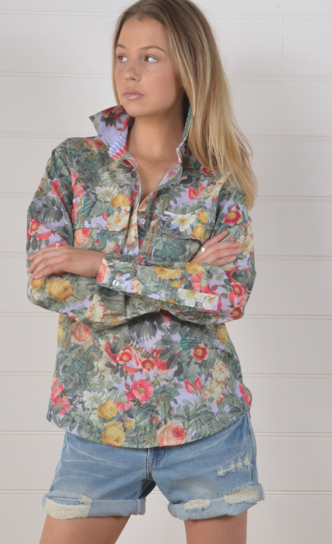 Bullrush - Ladies Heritage Rose Shirt