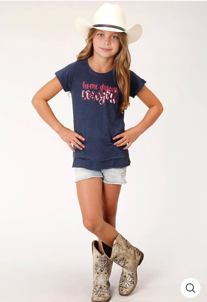 Roper - Girls Homegrown Cowgirl Tee