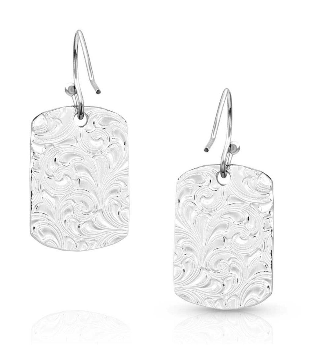 Montana Silversmiths - Kennadees Kindness Tag Earrings