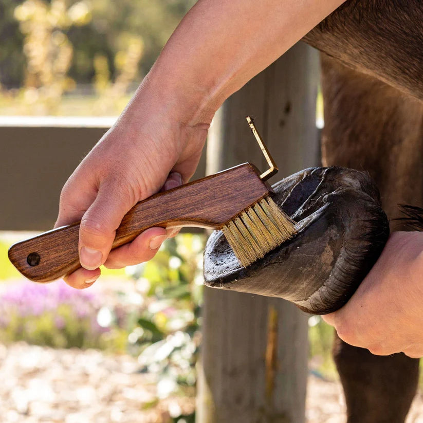 Hairy Pony - Copper Bristle Hoof Pick