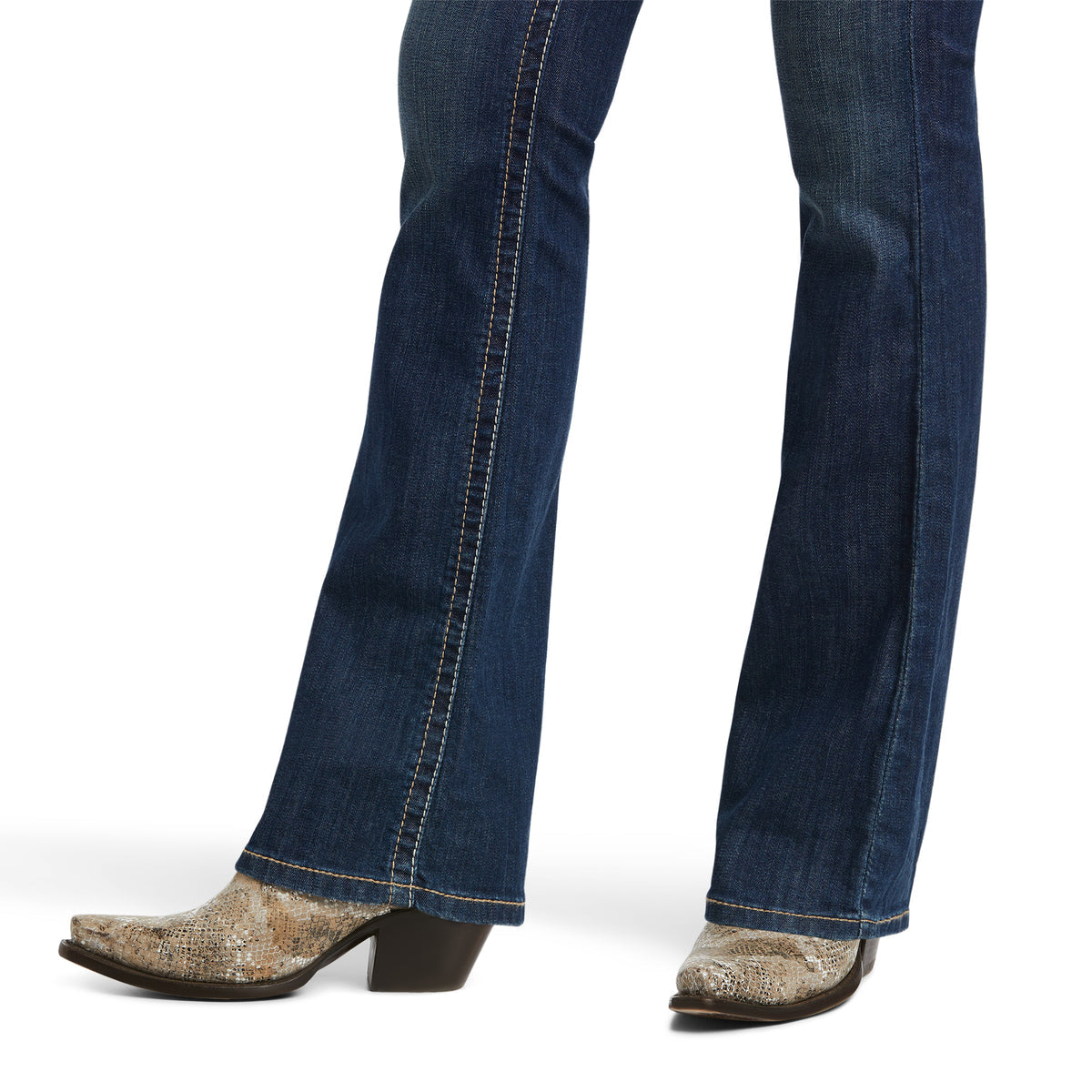 ARIAT Women's R.E.A.L. Mid-Rise Corinne Bootcut Jeans - Comfort Stretch Denim, Advanced Fit Technology