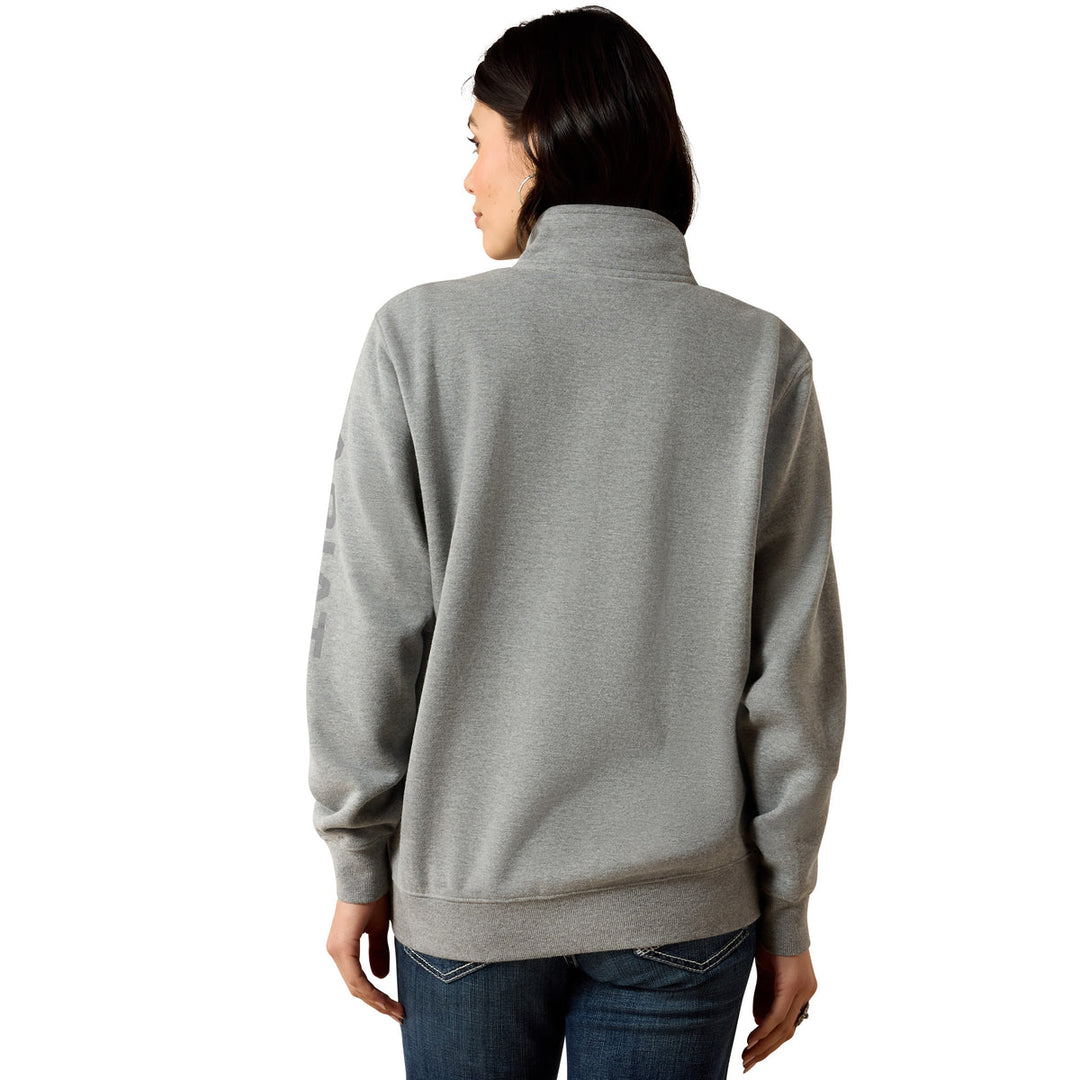 Ariat - Womens Foundation Logo 1/2 Zip Sweatshirt