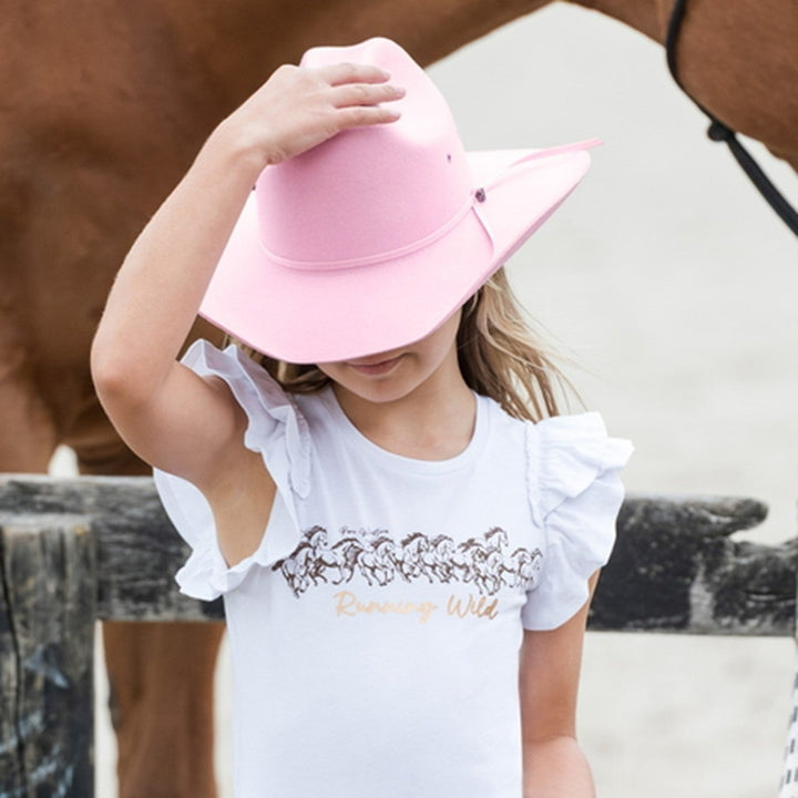 Pure Western - Kids Cyclone Hat in Pink
