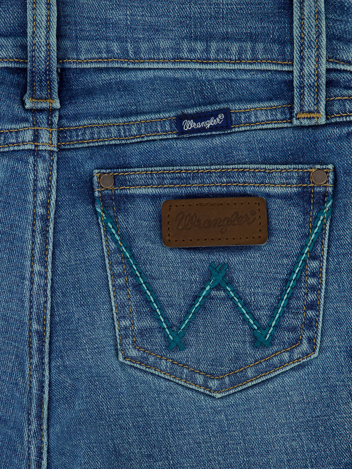 Wrangler - Girls Retro Boot cut Jean in April
