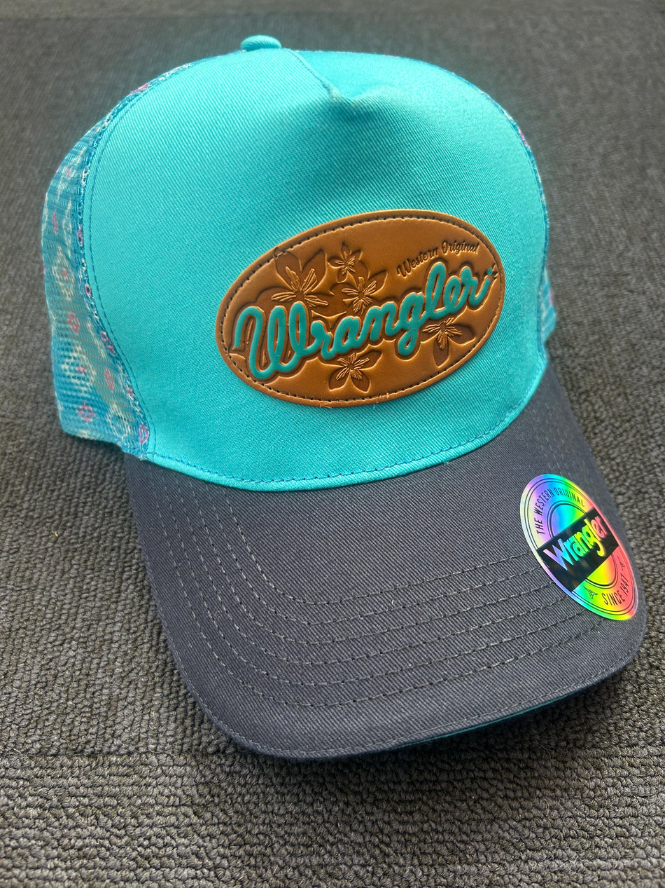 Wrangler - Misha Hi Profile Ponytail Trucker Cap