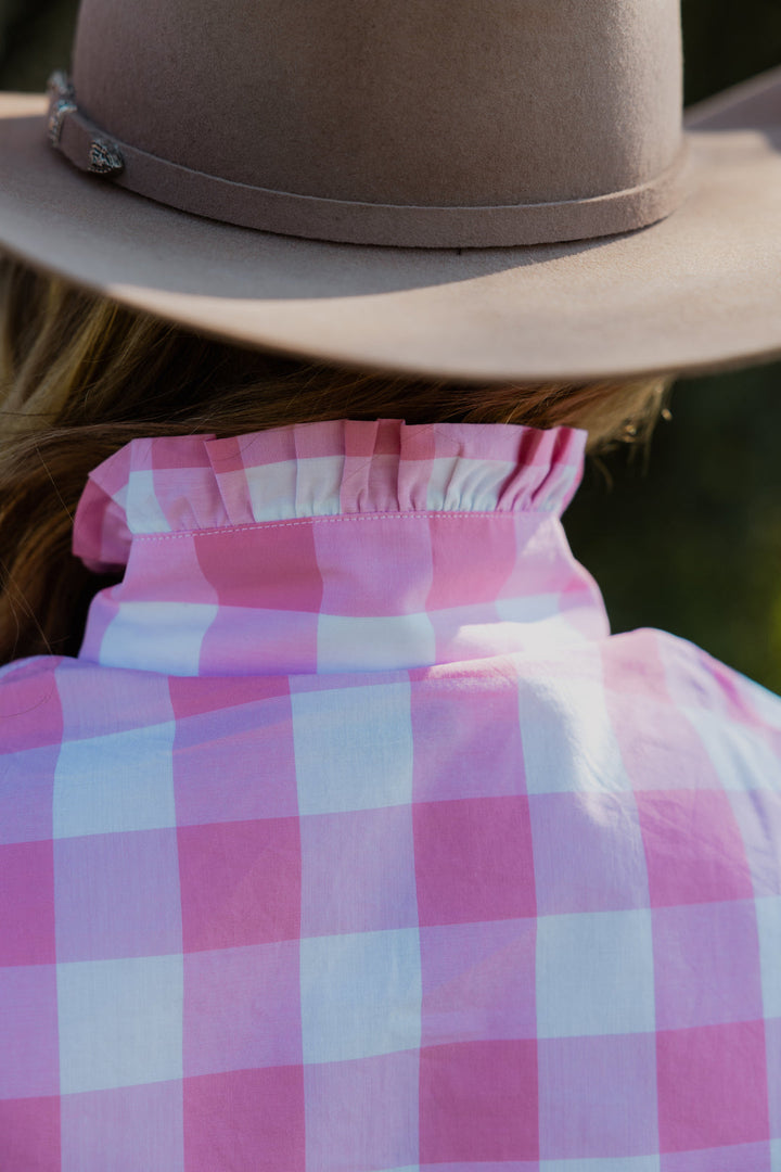 Blackcolt - Sara Shirt in Pink Check
