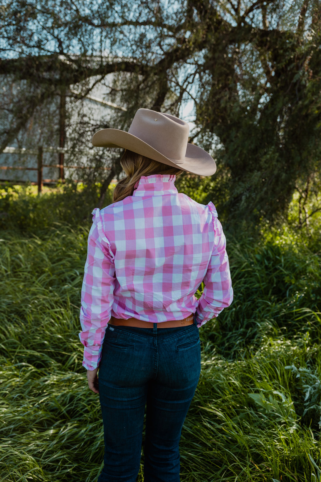 Blackcolt - Sara Shirt in Pink Check
