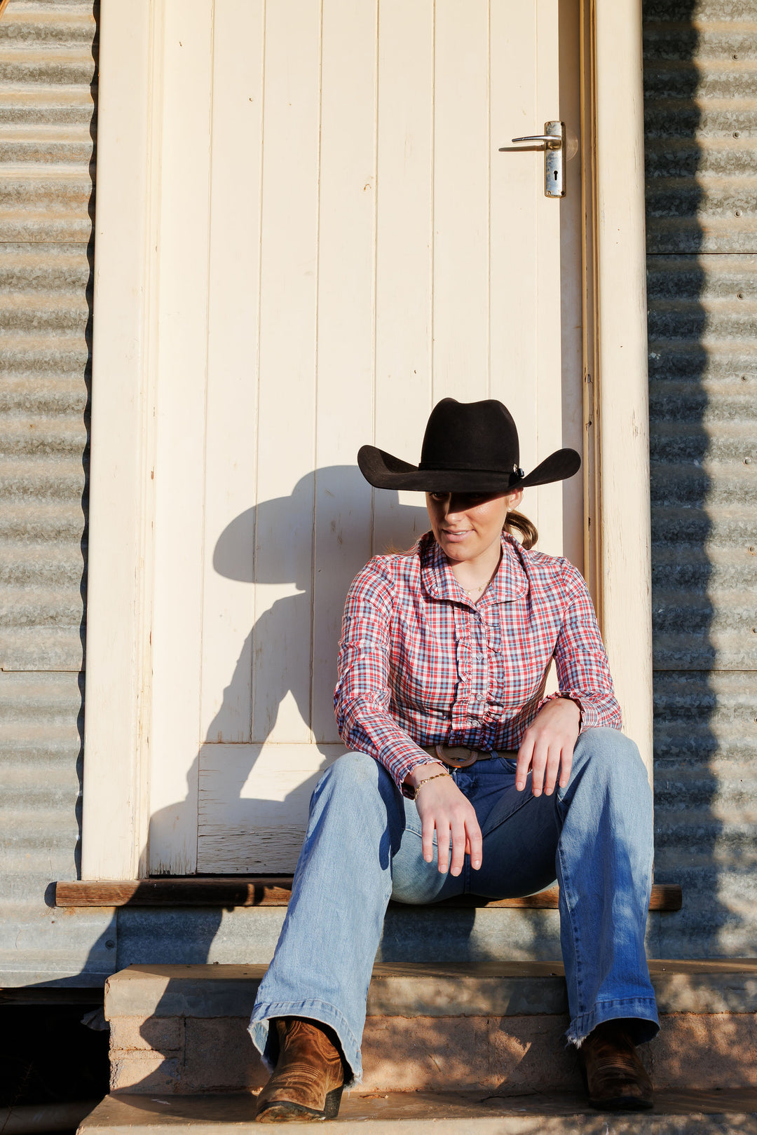 Blackcolt Clothing - Kirby Shirt in Red & Blue Check