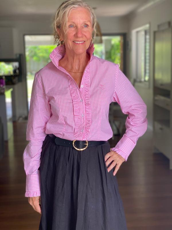 Blackcolt Clothing - Kirby Shirt in Pink Gingham